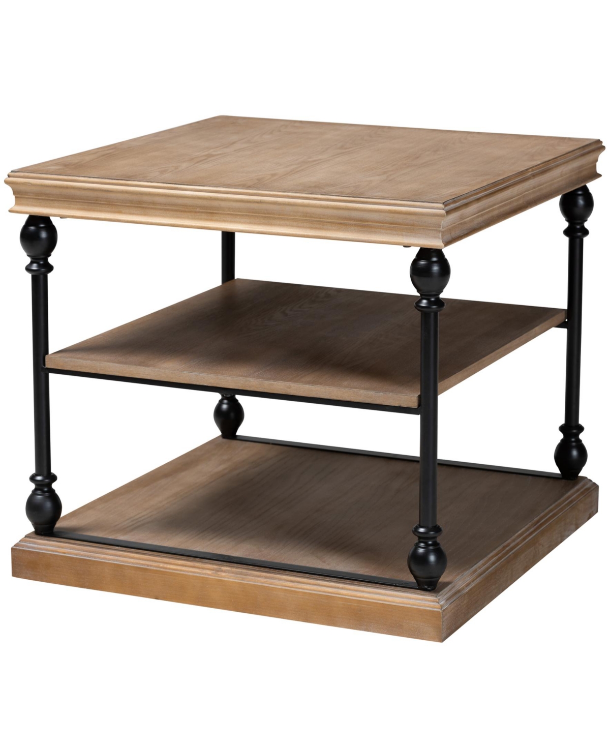 Boxton Studio Sebastian 28.1" Metal Traditional End Table