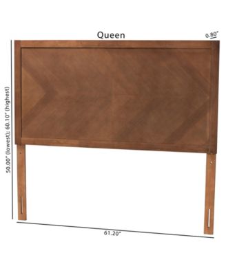 Terrian 61.2" Wood Traditional Queen Headboard