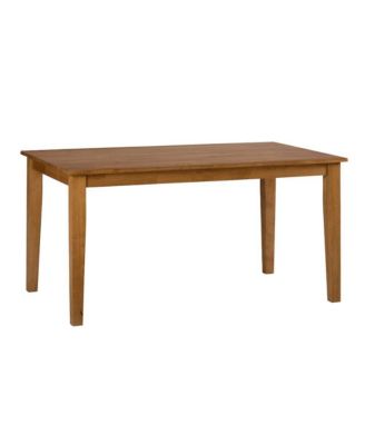Simplicity Solid Wood Classic 60" Rectangle Dining Table