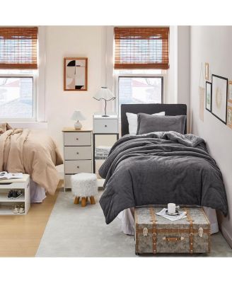 You Feel Me Oversized Comforter Set - Magnet