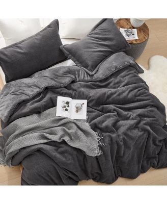 You Feel Me Oversized Comforter Set - Magnet