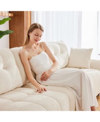 Ergonomic Sofa & Ottoman - Modern Lounge Chair