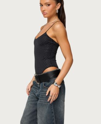 Women's Georgey Rhinestone Bodysuit