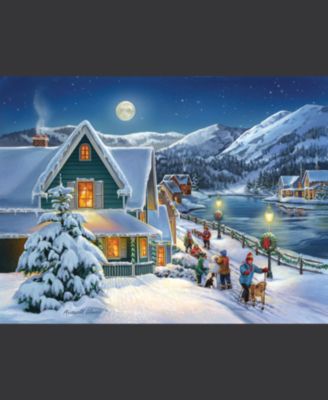 Snow Moon 300 piece Jigsaw Puzzle for Adults Christmas