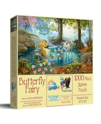 Butterfly Fairy 1000 piece Jigsaw Puzzle for Adults