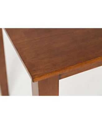 Simplicity Solid Wood Classic 54" Counter Height Dining Table