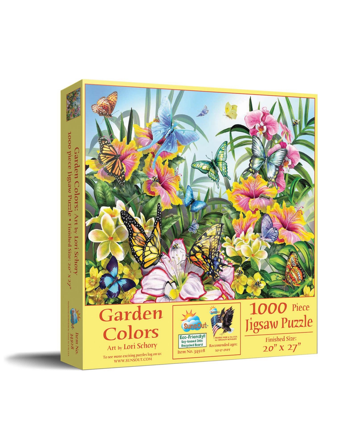 SunsOut Garden Colors 1000 piece Jigsaw Puzzle for Adults