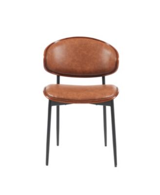Bentwood Dining Chairs - Set of 2 Leather Seats