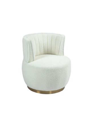  Plush Teddy Swivel Accent Chair Comfort and Style for Any Room