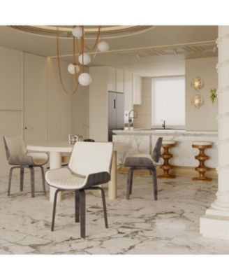 Mid-Century Swivel Dining Chairs (Set of 2)