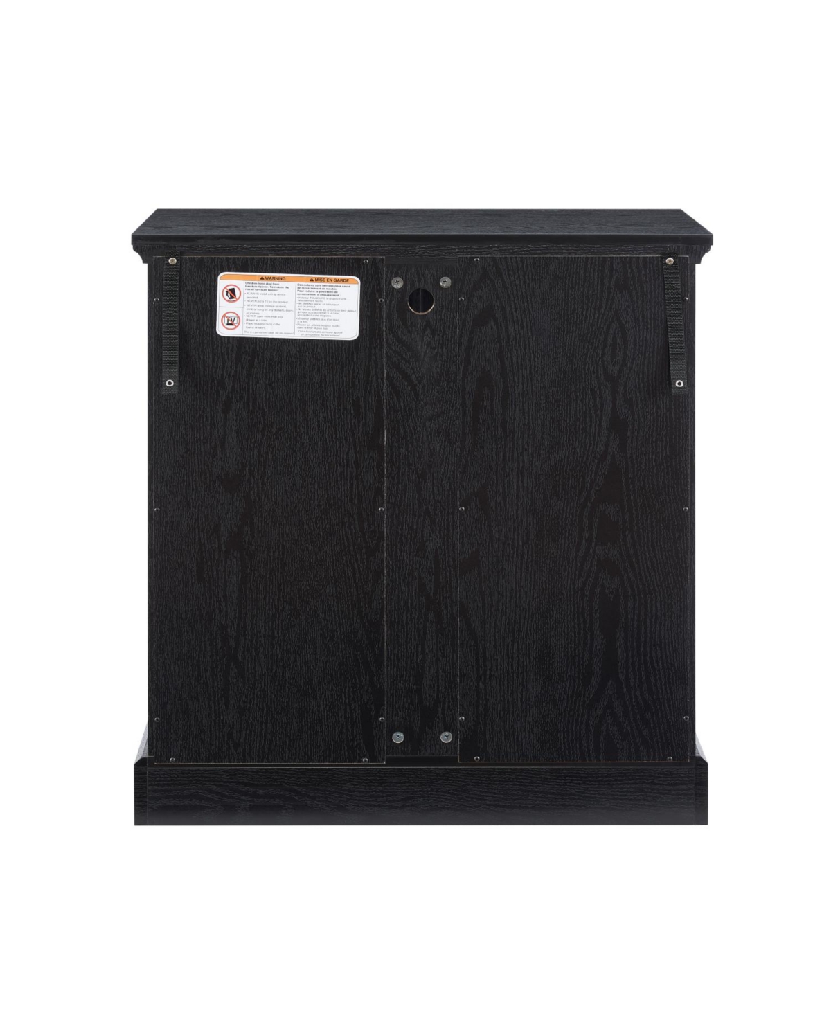 Streamdale Furniture Led Curio Cabinet with Adjustable Shelves - Blk
