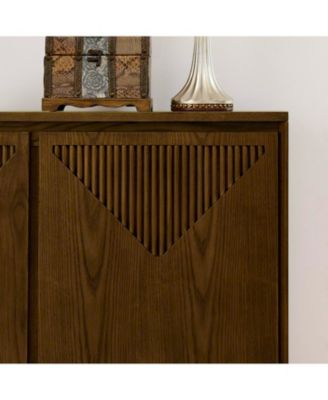 Mid Century Modern V-Shape Storage Cabinet