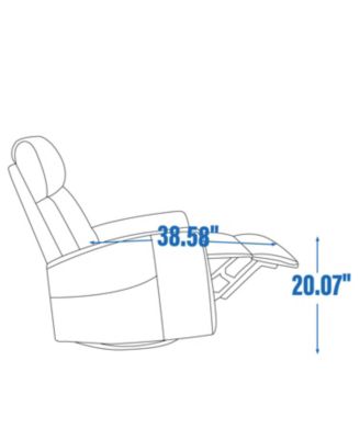 Heat Massage Rocker Recliner Chair