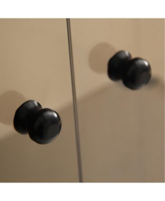 Lighted Glass Cabinet Display with Shelves