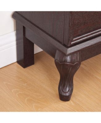 Lighted Glass Curio Cabinet with Adjustable Shelves