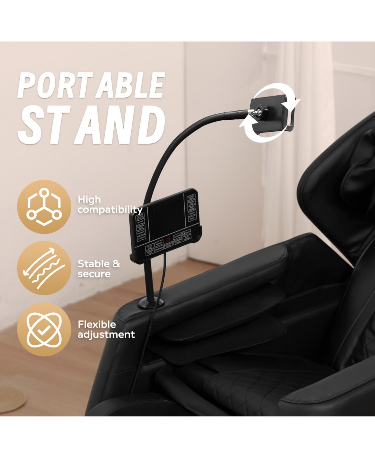 Streamdale Massage Chair Recliner with Zero Gravity with Full Body Air Pressure