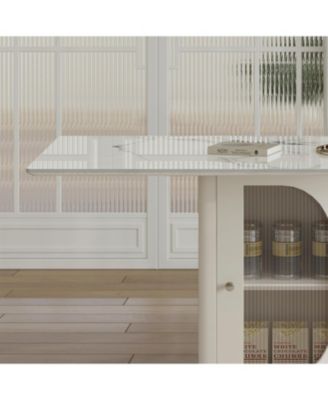 Streamdale Modern Dining Set- Burnt Stone Table, Gold Base, 6 Velvet Chairs