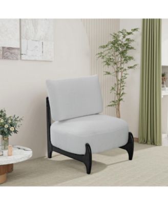 + 1 Pc. + Solid Wood + Modern + Leisure Chair