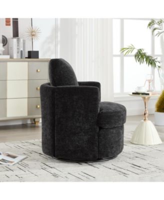 360 Swivel Chenille Chair- Comfortable, Breathable, & Easy Assembly