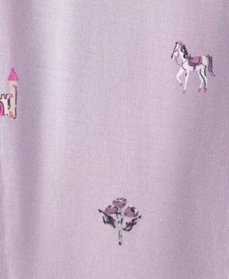 Baby Girls' Fairytale 2-Way Zip Sleep and Play Pajama