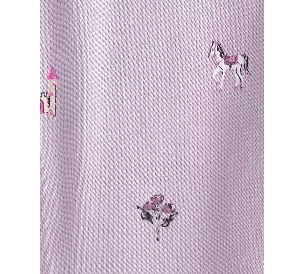 Carter's Baby Girls' Fairytale 2-Way Zip Sleep and Play Pajama