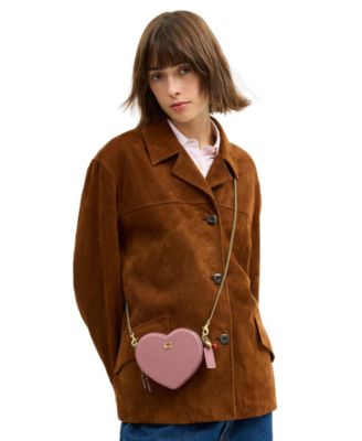 Heart Mini Crossbody Bag 14 with Charms