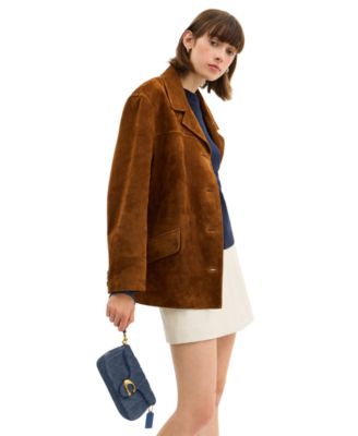 Tabby Mini Quilted Suede Crossbody Bag 19