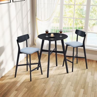 Streamdale Modern Upholstered Bar Chairs