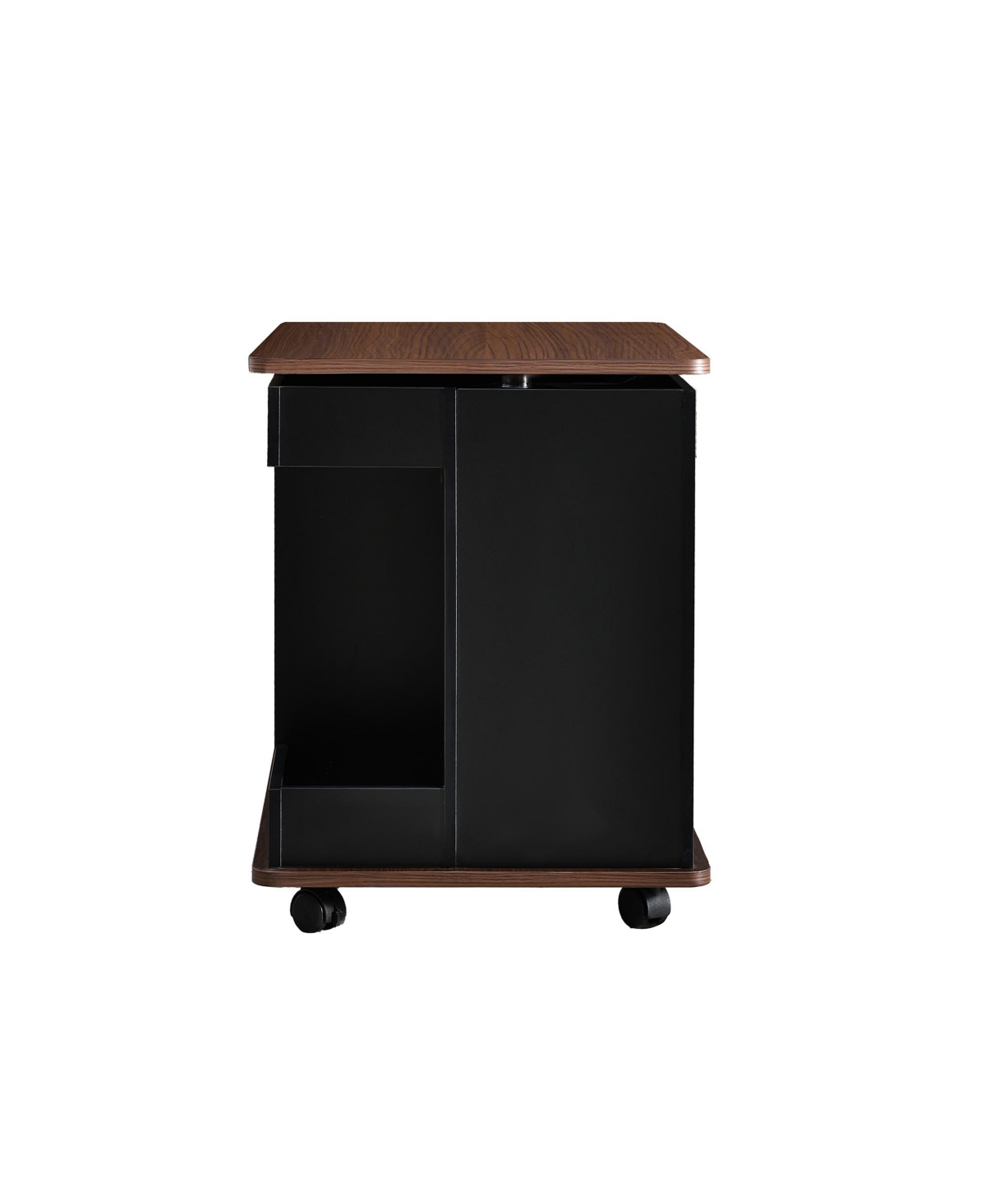 Streamdale Furniture Adjustable Lift-Top End Table with Wheels & Storage