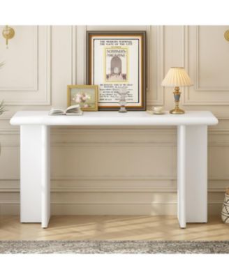 Streamdale Modern Entryway Table with L-Shaped Legs,Suitable for Entryway, Hallway