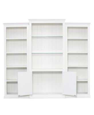 78.75" LED Bookcase Display Cabinet