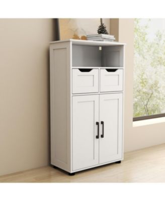 Farmhouse Double-Door Storage Cabinet