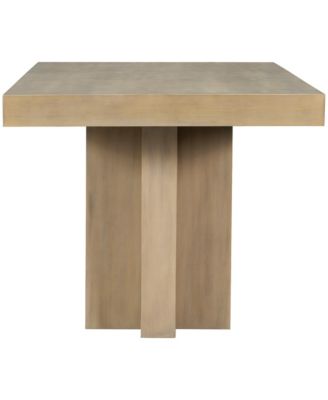 Streamdale Farmhouse Extendable Dining Table Set with Bench & 4 Chairs