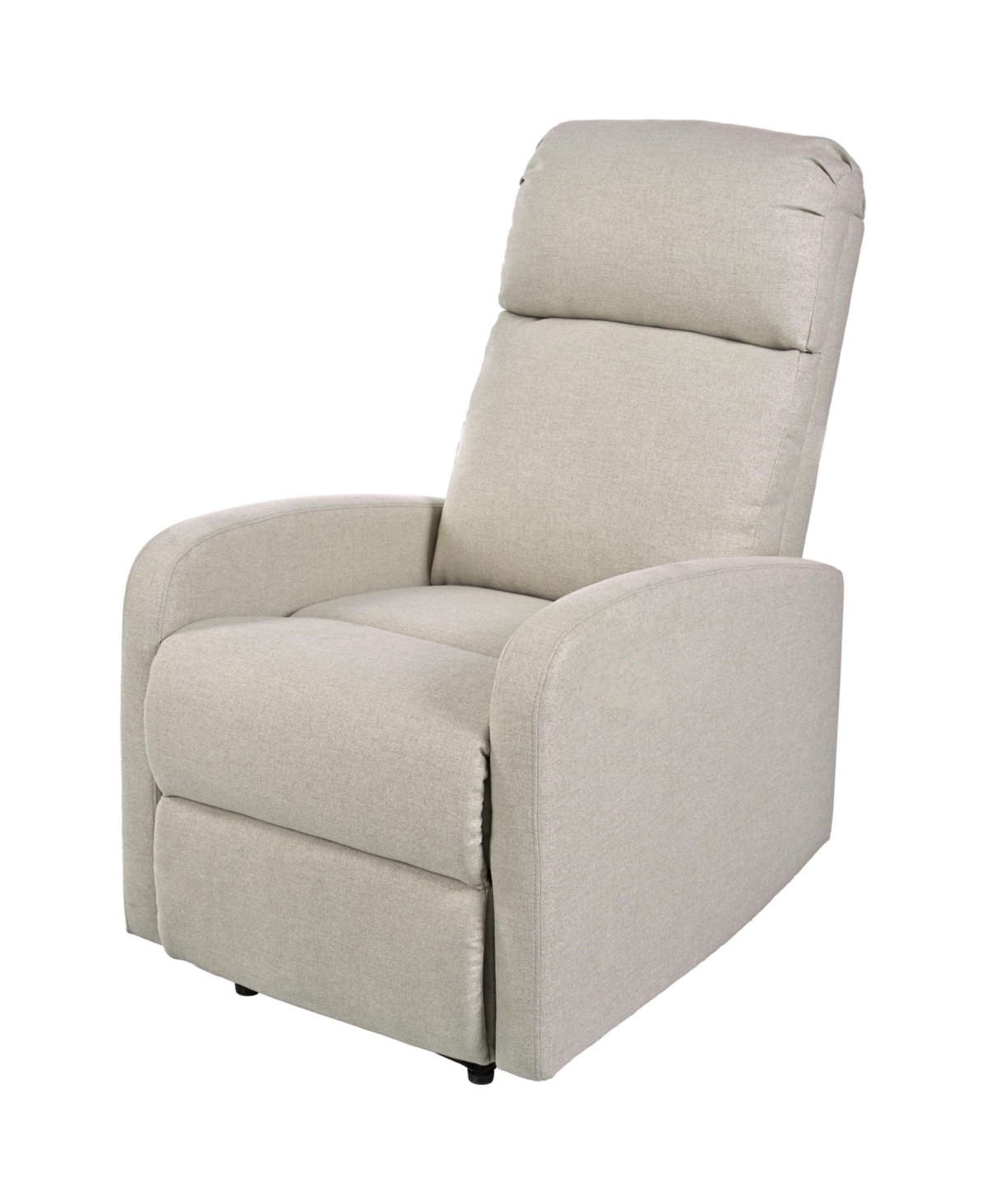 Streamdale Furniture Modern Manual Recliner Chair - Wheat