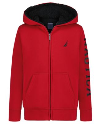 Boys' 8-20 Sherpa Zip-Up Hoodie