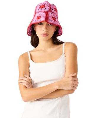 Bright Nomad Straw Bucket Hat