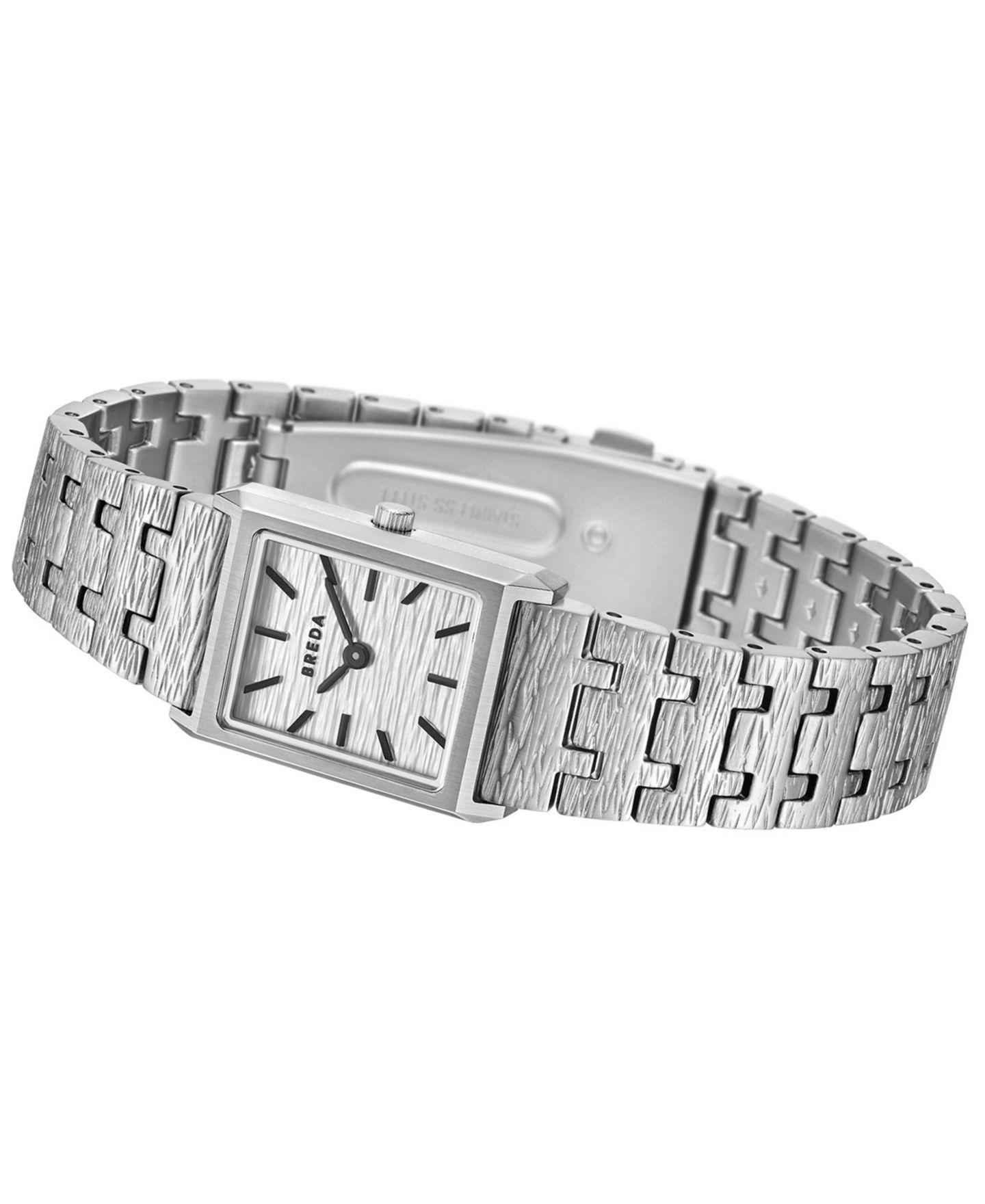 Часы BREDA 'Virgil Revival' Silver Stainless Steel Bracelet Watch, 20mm — фото 2