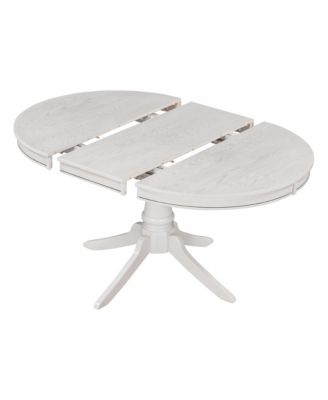 5-Piece Retro Extendable Dining Table Set