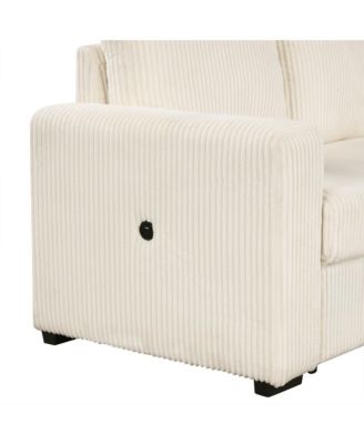 Streamdale Sofa with Storage USB