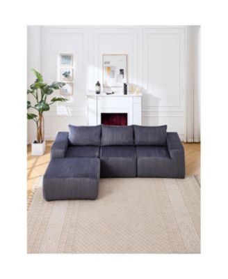 Modern Minimalist Modular Sectional Sofa