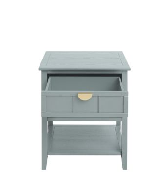 + 2-Drawer + Wood + Storage + End Table