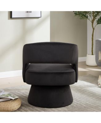  Velvet Swivel Accent Chair