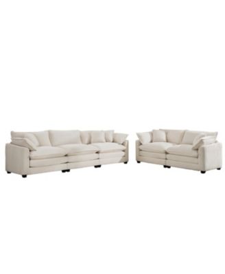 Streamdale  Corduroy 2 & 3 Seat Sofa Set