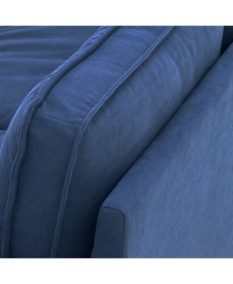 Modern Storage Loveseat Sofa - Small Space Living