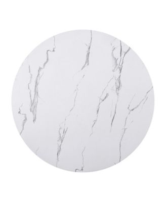  5-Piece Round Dining Set Chairs & 43" Table