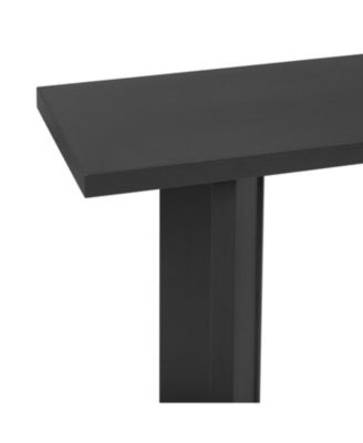 Geometric Leg Console Table