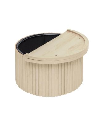 Modern Round Coffee Table Accent Table