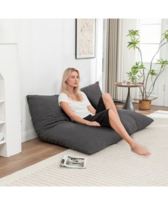 Streamdale Floor Bean Bag Chair - Lounger for Adults & Kids