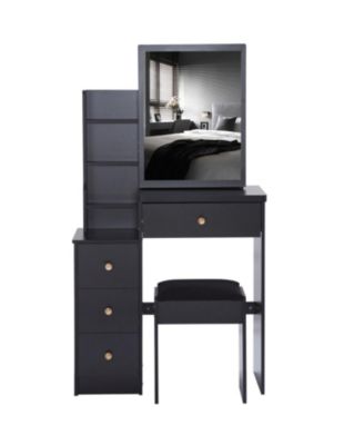 Streamdale Compact Left-Facing Vanity with Storage