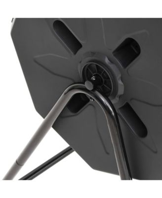 Garden Compost Bin, 42.3 gal, 28.7" x 25.2" x 37.4"